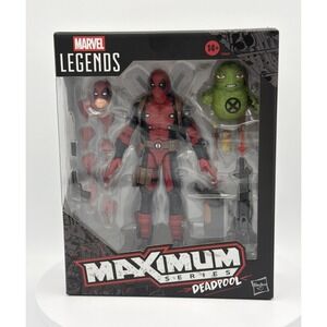 Hasbro Marvel Legends Deadpool Action Figure New Maximum Series Doop G0641